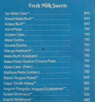 Brijwasi Sweets, Original Since 1946 - GD Group menu 6