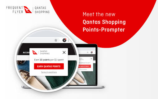 Qantas Shopping Points-Prompter