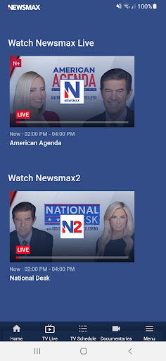 Screenshot Newsmax