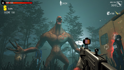 Screenshot Zombie Hunter D-Day : 20Mil +