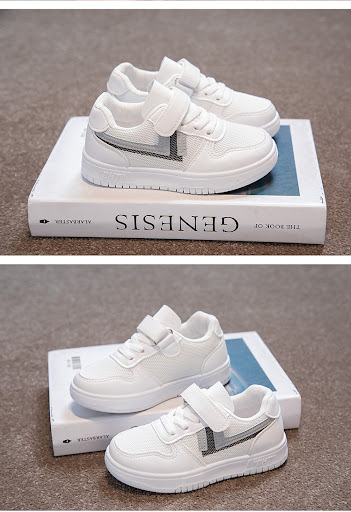 Title 7, Mesh childrens breathable leisure shoes. Light...