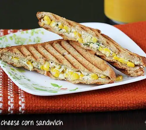 Mexican Golden Corn Sandwich