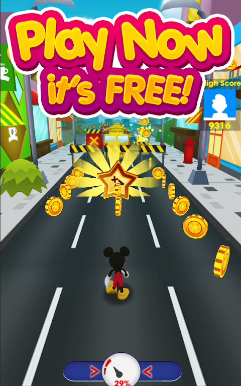 Mickey Rush: Run, Dash, Surf - FREE 3D Subway Gameのおすすめ画像2