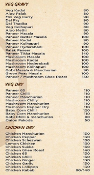 Relish Family Restaurant menu 2