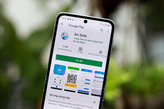 Ứng dụng An Sinh trên cửa hàng CH Play.