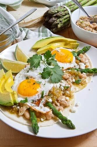 Asparagus Huevos Rancheros