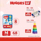 [Hugmar33B - 10% Max 60K Đơn 400K] Tã Quần Huggies Tràm Trà Tự Nhiên Dry M60/L52/Xl44/Xxl40 + Tặng 8 Miếng:m60