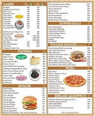 The Cake Hub menu 2