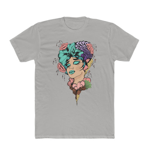 Title 7, Casual round neck t-shirt with digital printing...