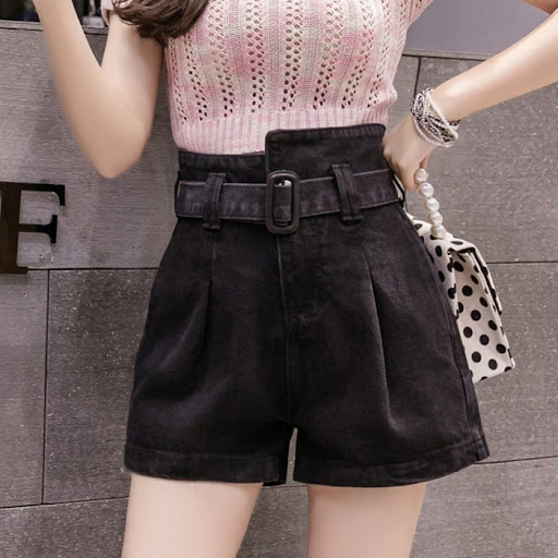Title 5, Womens loose and versatile denim shorts Perfec...