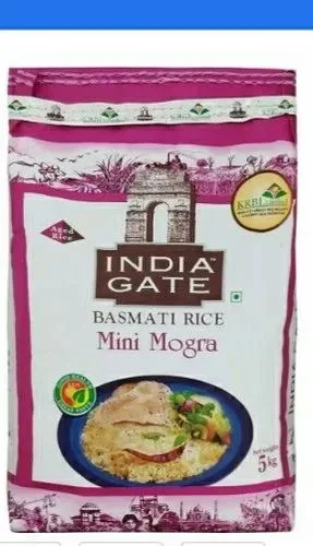 India Gate Mini Mogra Basmati Rice - 5 kg