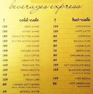 The Unknown Cafe menu 5