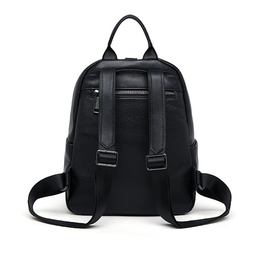 Title 3, Anti-Theft First Layer Leather Backpack for Wom...