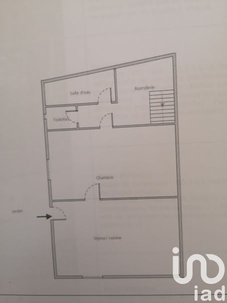 Vente maison 2 pièces 55 m² à Mauges-sur-Loire (49620), 38 000 €