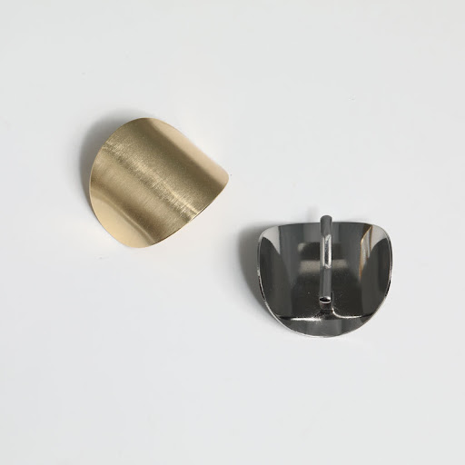 Title 6, Japanese Style Hair Hook Metallic Brushed Cold ...