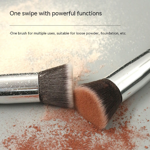Title 7, Flat Head Powder Foundation Brush Effortlessly ...