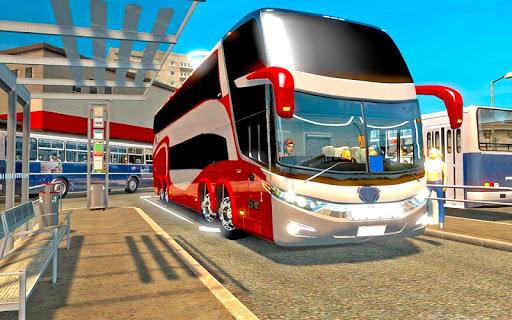 City Coach Bus Driving Simulator 3D: City Bus Game androidhappy screenshots 1