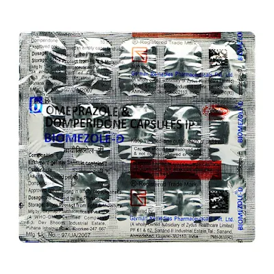 Biomezole D Cap 20mg/10mg 15s