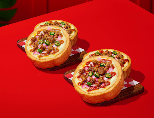 Indi Keema Garlic Bread Combo