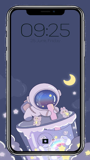 Screenshot Cute Astronaut Wallpaper