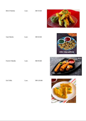 Chaat Khao menu 