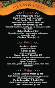 My Bar Cafe menu 3