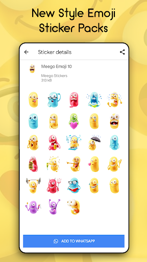 Screenshot Stickers for WhatsApp Emoji