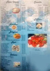 Hotel Natraj menu 3