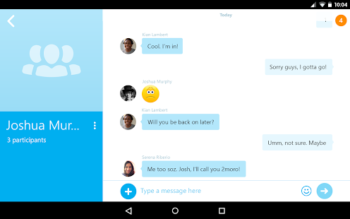 Skype free IM & video calls v6.16.0.1919