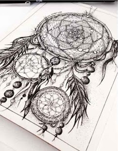 How to Draw a Dreamcatcher - náhled