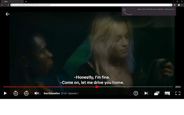 Netflix And Platonic Chill chrome extension