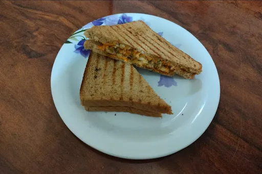 Cheesy Aloo Patty Sandwich