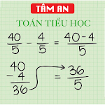 Cover Image of Download Toán Tiểu Học - Toán Cấp 1 - Toán Học - Tâm An Toán Tiểu Học 2019 APK