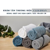 Khăn Tắm Xuất Khẩu Thương Hiệu Cloudman - Siêu Dày 195Gr Size 40X80Cm Siêu Thấm Nước, 100% Cotton