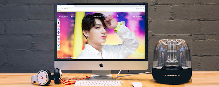 Jungkook Wallpaper New Tab marquee promo image