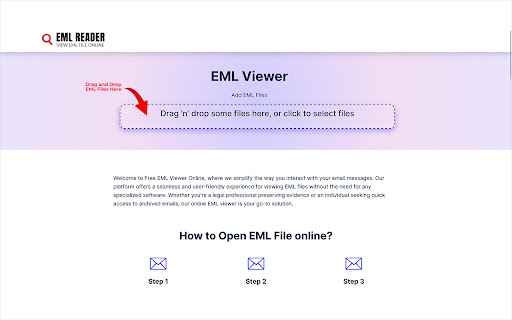 Online EML Viewer