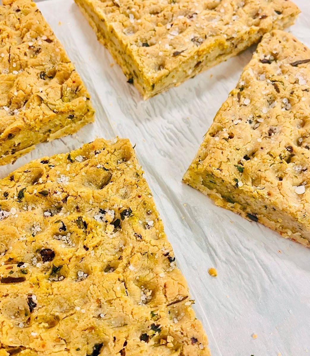 GF Rosemary Olive Oil Focaccia