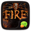 アプリのダウンロード (FREE) GO SMS PRO FIRE THEME をインストールする 最新 APK ダウンローダ