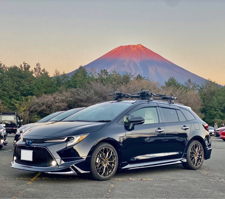 カローラツーリングの#カローラツーリング・オフ会・富士山と愛車・寒いに関するカスタム事例の投稿画像1枚目