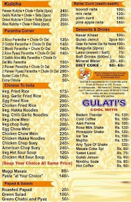 Sahil Gulati Omlette Centre menu 6