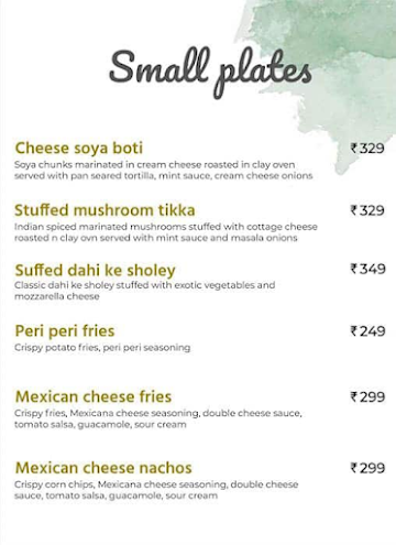 Choudharyz Restaurant menu 