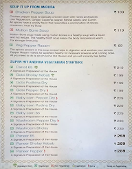 Nandhini Restaurant menu 1