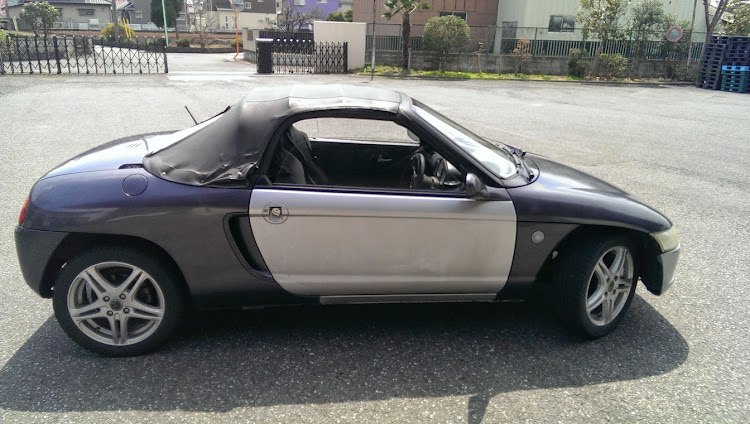 ビートのDIY・ペイントカスタム・車高調整・ホイール交換に関するカスタム事例の投稿画像4枚目