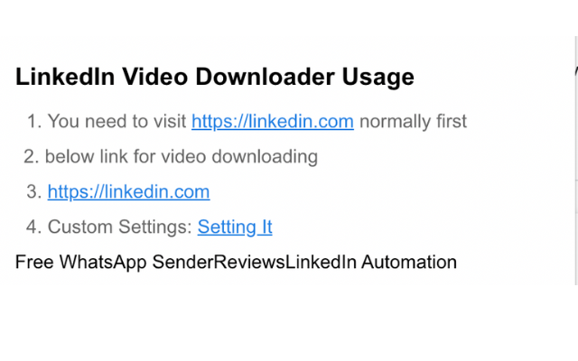 LinkedIn Video Downloader Preview image 1