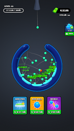 Screenshot Balls Bounce - Merge & Bounce