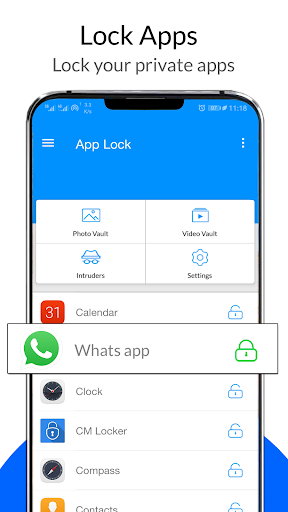 Screenshot app lock