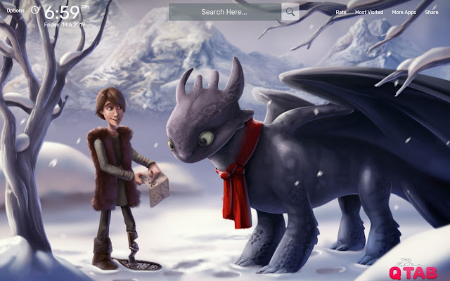 How to Train Your Dragon Wallpapers Theme