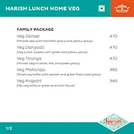 Harish Lunch Home menu 3