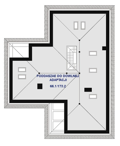 Filadelfia - Rzut poddasza do dowolnej adaptacji