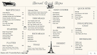 bansal quick bites menu 1